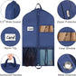 Zilink 43" Suit Bags for Men Travel and Storage Gusseted Garment Bags for Hanging Clothes Suit Cover With Handles for Clothes, Coats, Jackets, Shirts, Set of 2