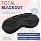 Blissy Silk Sleep Mask - Silk Eye Sleeping Mask for Women & Men for Total Blackout - Silk Eye Mask - 100% Pure Mulberry Silk, 22 Momme 6a Fibers - Blindfold Silk Sleep Mask Side Sleeper Eye Cover