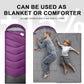 Sleeping Bags for Adults Cold Weather,Portable, Waterproof,Lightweight Sleeping Bag for Tall Girls Boys with Compression Sack for Warm Camping, Hiking, Outdoor & Indoor
