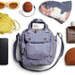 Bellroy Cinch Bucket Bag (compact 9 liter lightweight crossbody bag with external organization, internal zip pocket, adjustable shoulder strap, and adapts to be carried three ways) - LilacHaze