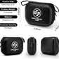 Mini First Aid Kit - 150 Piece Small Waterproof Hard Shell Medical Kit for Home, Car, Travel, Camping, Truck, Hiking, Sports, Office, Vehicle & Outdoor Emergencies (Black)
