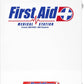 Rapid Care First Aid 864-09-1F 4 Shelf ANSI/OSHA Compliant All Purpose First Aid Cabinet & Medical Station with First Aid Sign, Exceeds OSHA/ANSI 2009, Wall Mountable, White