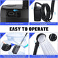 Portable Shower for Camping, [Long-Lasting] Spopal 6000mAh Rechargeable Camping Shower with Intelligent LED Display, 4 Spray Modes, IPX7 Waterproof Outdoor Camp Pump for Hiking, Travel, Car, Pet