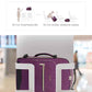 LOVEVOOK Travel Backpack for Women & Men 40L,Airline Approved Carry On Backpack Travel Essentials,TSA Carry on Luggage,Waterproof Personal Item Travel Bag,Suitcase with Packing Cubes,Dark purple-Black