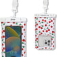 Sonix Waterproof Phone Pouch - Floating Phone Case Dry Bag w/Crossbody Lanyard - Beach Cruise Travel Essentials - Compatible w/All Devices, Touchscreen Friendly | Cherry on Top