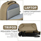TORIBIO Camera Backpack, Hardshell DSLR Photography Camera Bag, Waterproof Hard Shell Camera Case with Tripod Holder & 15.6" Laptop Compartment Compatible with Canon/Nikon/Sony/DJI Mavic Drone