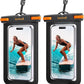 Lamicall 2 Pack Cell Phone Bag, for Mother Mom, Birthday Gift for Father Teens Girls Boys Phone Pouch, Black