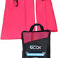 Outdoors Microfiber Towel Fast Drying Soft Feel Fast Action Drying for Gym Beach Outdoors Travel Yoga Camping Compact Size 2 Piece Set 30x60 in and 12x24 in Red MFT2PRD