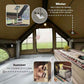 Inflatable Camping Tents 8-10 Person,129 Square Feets Large Inflatable Camping Tent with Stove Jack,Blow up Tent with Mesh Windows & Pump