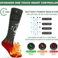 SNOW DEER Heated Socks Fast Charging,7.4V 3000mAh Electric Socks Foot Warmer,Hunting Outdoor Riding Camping Hiking Motorcycle Skiing Warm Winter Socks