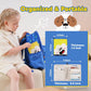 StBernard First Aid Kit for Kids, Small Pocket Size Medical Kit with Cute Bnadages, Tools for Daily Emergencies, Organized Pouch for Toddler & Children, Home, Camping, Travel, Playground(Yellow)