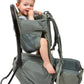 Thule Sapling Child Carrier Backpack - Machine Washable Seat - Self-Standing Frame - Adjustable padded straps for parents - Ergonomic seat with under-leg support for child - UPF 50 Sunshade