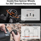 PGYTECH 2-in-1 Roller Camera Backpack, DSLR/SLR/Mirrorless Bag for Travel Photographers, Rolling Luggage with Tripod & Removable Modular & Rain Cover, Compatible with Canon, Nikon, Sony