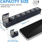 2-Pack Weekly Large Pill Organizer for Travel, 7 Day Pill Boxes and Organizer, Big Compartments Pill Case AM PM,14 Day XL Medication Organizer Dispenser for Fish Oils, Vitamin Holder Supplement