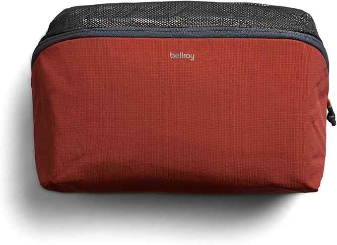Bellroy Packing Cube 6L (Organizer Packing Pouch with Internal Zip Pocket and Durable, Lightweight Design) - Clay