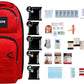 1-4 Person, 72hr Prepared Survival Kit for Disaster Preparedness - Emergency Go Bag with Food and Water, First Aid, and Preparedness Tools. Emergency Kit for Earthquakes and Other Disasters.