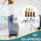 Cosywell Travel Bottles for Toiletries 8PCS 3.4oz TSA Approved Containers - Leak Proof Empty Lotion Bottles With Flip Cap for Shampoo and Toiletries