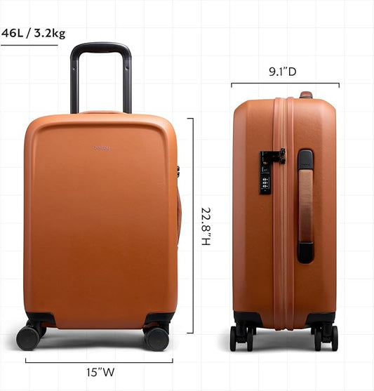 Bellroy Transit Carry-On Large (46L carry-on luggage, with hard shell and removable packing cells) - Bronze