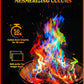 MEKER Fire Color 6 Pack & Fire Starter 32 Cube Set, Fire Color Changing Packets - Safe for Indoor Use, Fire Pit, Campfires, Outdoor Fireplaces, Bonfire, Perfect Fire Camping Accessories for Kids