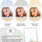 Relavel Makeup Bag with Light Up Mirror, Makeup Case Travel Cosmetic Bags Brush Organizer Storage Box, Rechargeable Vanity Mirror with 3 Color Lights, High Frame Mirror Protection (Brown)