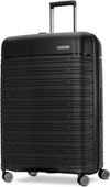 Samsonite Elevation Plus - Large Hardside Luggage - Scratch Resistant Polypropylene Shell, RightHeight™ Adjustable Handle, Integrated AirTag Holder, TSA Lock, WetPak™ Compartment - Triple Black