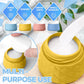 16Pack Travel Bottles for Toiletries, TSA Approved Travel Size Toiletries Containers Set, Silicone Leak Proof Refillable Bottles Elastic Sleeves Creams Jars Accessories Kit W/Clear Bag (Bright)