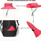 Womens Summer Sun Hat Beach Hat Wide Brim Outdoor UV Protection Hat Foldable Cool Mesh Ponytail Bucket Hat