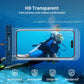UNBREAKcable Waterproof Phone Pouch-2 Pack IPX8 Waterproof Phone Case for iPhone 16 15 14 13 12 11 Pro Max & Samsung S25 S24-Dry Bag & Travel Essentials for Beach, Pool, Kayak & Cruise-7" Black+Blue
