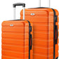 Suitour 2 piece Luggage Sets with Spinner Wheels,Hardside Lightweight 20/24 inch Suitcase Set
