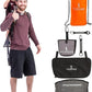 Piggyback SCOUT Toddler Carrier Backpack Deluxe with 6-Piece Accessory Set: Hip Belt, Carry Bag, Side Pocket, Mud Flap, Water Bottle & More - For Ages 2-4 (Under 50 lbs) - Hiking & Travel
