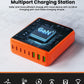500W USB C Charger Block, 8-Port USB C Charging Station Fast Charging PD 120W PC Laptop Charger Adapter Compatible with MacBook Pro/Air/All iPad,DELL, iPhone 16/15/14/13/Pro Max/Galaxy