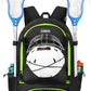 LARIPOP Lacrosse Bag Extra Large Backpack with Stick Holders & Helmet Compartment for Men Women Youth