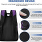 LARIPOP Soccer Backpack Soccer Bag with Ball Holder & Shoe Compartment Youth Sports Equipment Training Bag