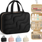HOTOR Hanging Toiletry Bag - Spacious Travel Toiletry Bag for Women & Men, Multi-Pocket Makeup Organizer, Travel & Cruise Essentials for Business Trip, Gym, Black, 12.6" x 9.9" x 4.3"