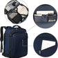 MATEIN Extra Large Mens Travel Backpack Carry on, Expandable Traveling Backpack for Men Airline Approved, Water Resistant Business Casual Daypack, Traveler Gift, Blue