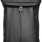 The Frenchie Co. - Work/Travel Speed Backpack - Expandable 23-30 L Laptop Pack - Anti-theft magnetic closure - Ballistic nylon body with full-grain Italian leather trim