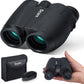 10x25 Binoculars for Adults and Kids, Compact Travel Binoculars for Bird Watching, Survival Gear for Outdoor Hunting Hiking, or Theater and Concerts