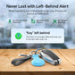 Air 4 Pack tags Tracker [Apple MFi Certified] Pair with Apple Find My(iOS Only) Smart Bluetooth Key Tracking Tags Item Finders Waterproof Worldwide Located Devices for Pet Wallet Backpack Dogs Luggage