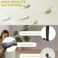 Travel Laundry Bag, Pump Free Vacuum Storage Bag Reusable Compression Dirty Clothes Travel Bag Waterproof Wet Dry Bags Large Capacity Space Saver Bags Camp Clothes Organizer (1 Pcs)(White, M)