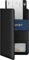 VULKIT Passport Holder Wallet RFID Blocking Travel Wallet for Men & Women - Roamly