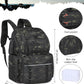 HAMBOLY Fishing Backpack with Tackle Boxes, 50L Fishing Tackle Bag with Cooler & Rod Holders, Waterproof Tackle Bag for Men