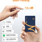 NOVOO SmartCard Air Locator Tag, iOS Only Bluetooth Tracker with Apple Find My, Slim Wallet Finder for iPhone, 6-Year Battery, Waterproof GPS Key Finder for Bags, Passport, 1 Pack (BL)