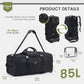 KSIBNW Rolling Duffel Bag with Wheels and Handle, 4 In 1 Tactical 86L Military Backpack with Hidden Straps,Waterproof Wheeled Large Duffle Bag for Travel,Durable MOLLE Luggage for Men & Women, Khaki - Roamly
