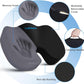 TushGuard Seat Cushion for Office Chair Memory Foam Non-Slip Cushion Back, Coccyx, Sciatica, Tailbone Pain Relief Butt Pillow for Office Chair, Car, Wheelchair, Black, XX-Large