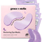 grace & stella Retinol Under Eye Patches for Puffy Eyes and Dark Circles - Restoring Gel Under Eye Masks with Hyaluronic Acid - Vegan Cruelty-Free Skincare, Birthday Gifts for Women (Purple, 48 Pairs)