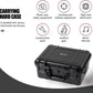 small Hard case Waterproof Hard Case with DIY Customizable Foam Insert Portable Protective Case with Knife for Camera Drones Equipments Tools Test Instruments 14.2''x11.4''x6.3''