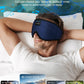 LC-dolida Sleep Headphones, Sleep Mask Bluetooth Wireless Music Eye Mask, Sleeping Headphones for Side Sleepers Sleep Mask with Bluetooth Headphones Ultra-Thin Stereo Speakers Perfect for Sleeping