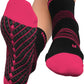 TechWare Pro Plantar Fasciitis Socks – Cushion Ankle Compression Socks Women & Men. Achilles Tendonitis Brace & Arch Support
