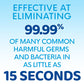 Germ-X Original Hand Sanitizer, Fast-Drying Moisturizing Gel with Vitamin E, Instant & No Rinse Formula, 62% Alcohol, Back to School Supplies, Bulk Size Pump Bottle, 67.6 Fl Oz (Pack of 1)