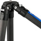 Leofoto Professional Camera Tripod, 50" Compact Carbon Fiber Tripod for DSLR Video Camcorder, 4 Leg Sections, 360° Ball Head, Max Load 8KG/18Lb (LS-254CX+LH-36LR)